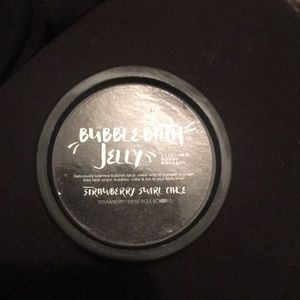 Bubble bath jelly